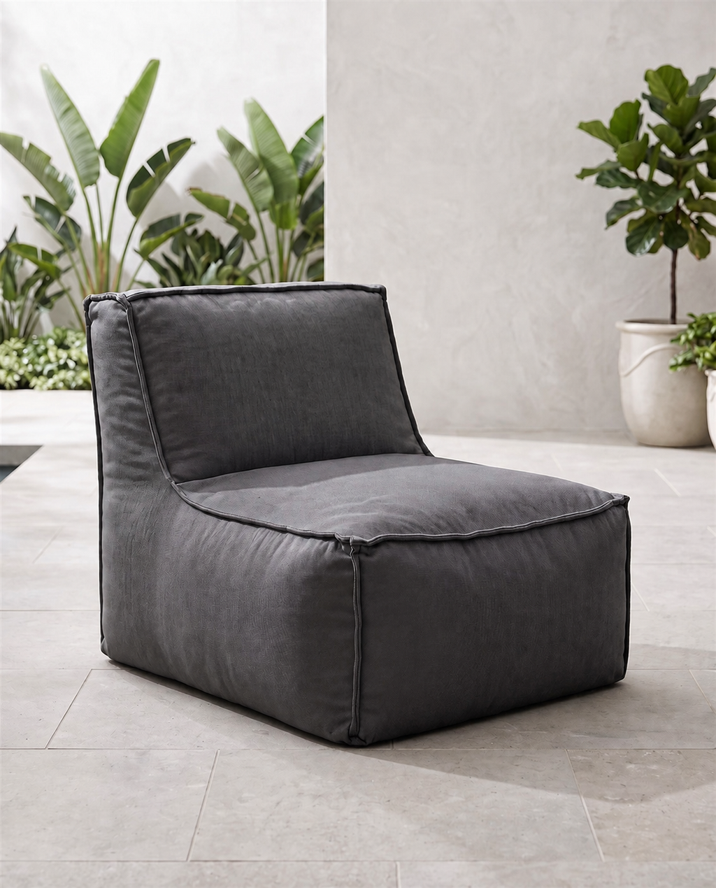 Cove Lounge Chair in Charcoal