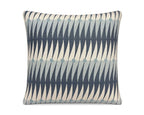 Royal Teak Collection Art Deco Stripe Blue 20" × 20" Throw Pillow (ARTDEB20)