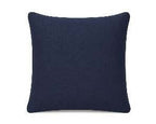 Royal Teak Collection Cottage Bloom Navy 20" × 20" Throw Pillow — Reverse Face (COTBLN20)