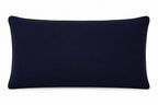Royal Teak Collection Fish Fish Navy 12" × 20" Lumbar Pillow — Reverse Face (FISHNAV12)