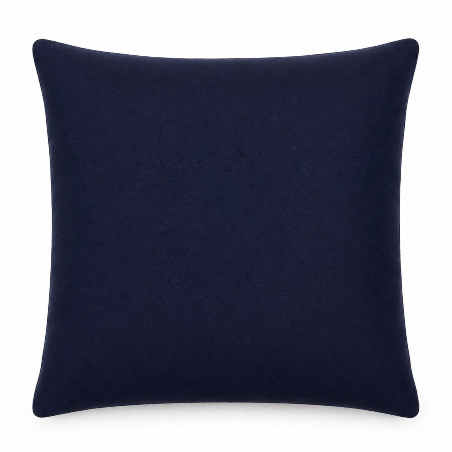 Royal Teak Collection Fish Fish Navy 20" × 20" Throw Pillow — Reverse Face (FISHNAV20)