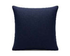 Royal Teak Collection Geometric Light Blue 20" × 20" Throw Pillow — Reverse Face (GEOLTB20)