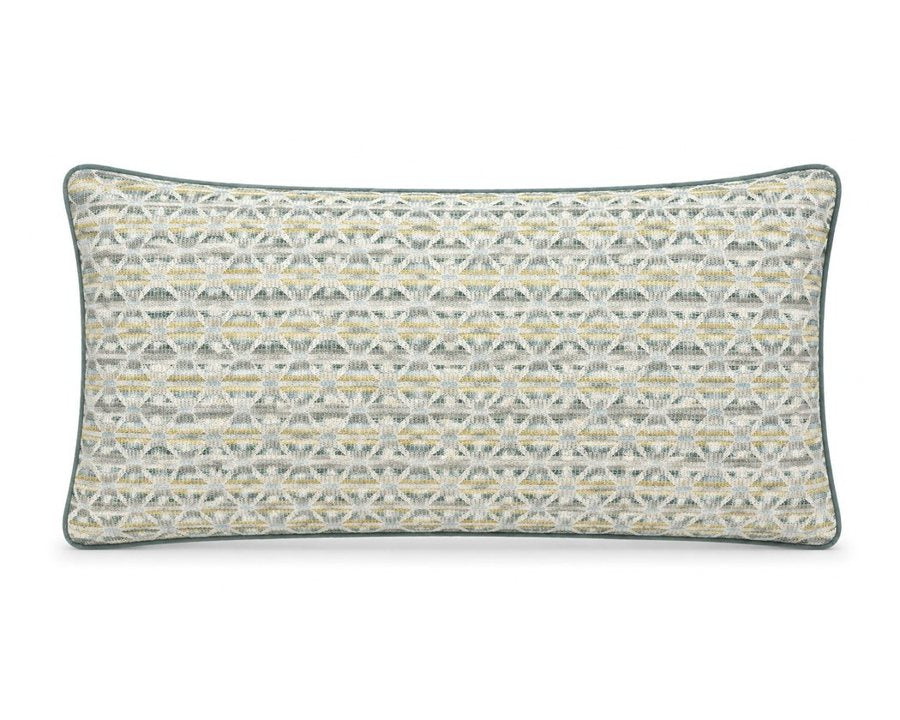 Royal Teak Collection Honeycomb Spa 12" × 20" Lumbar Pillow (HNYCOS12)