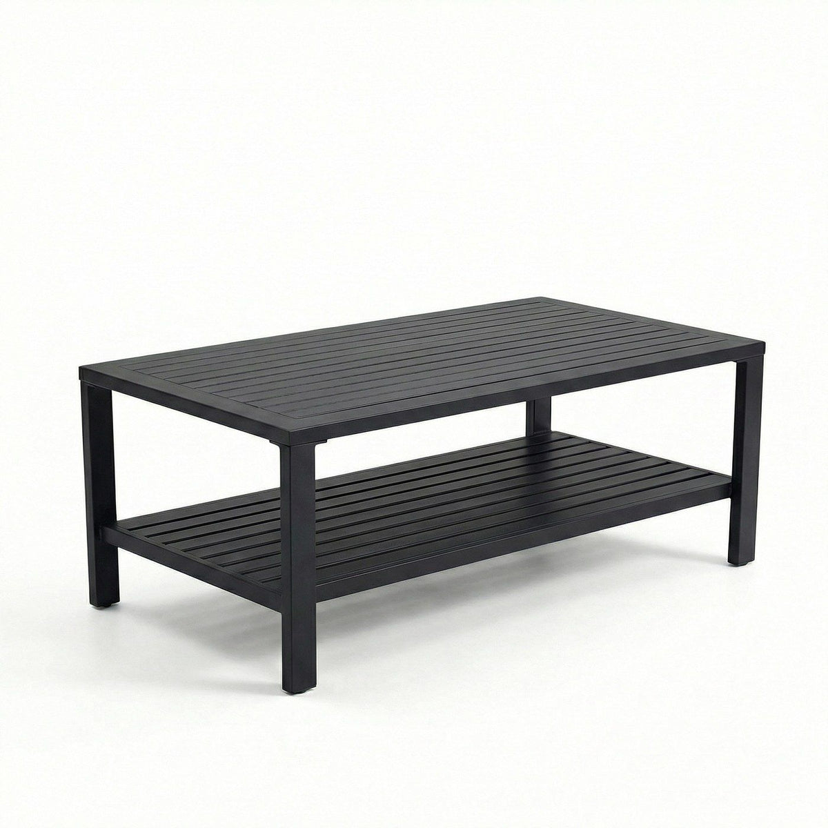 Royal Teak Collection Barcelona Coffee Table with Shelves
