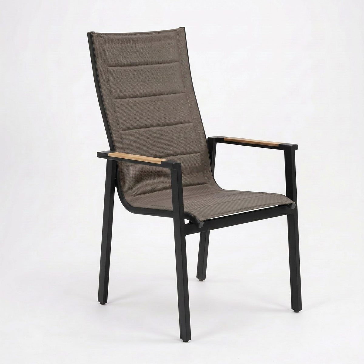 Royal Teak Collection Barcelona Grand Stacking Chair with Sling