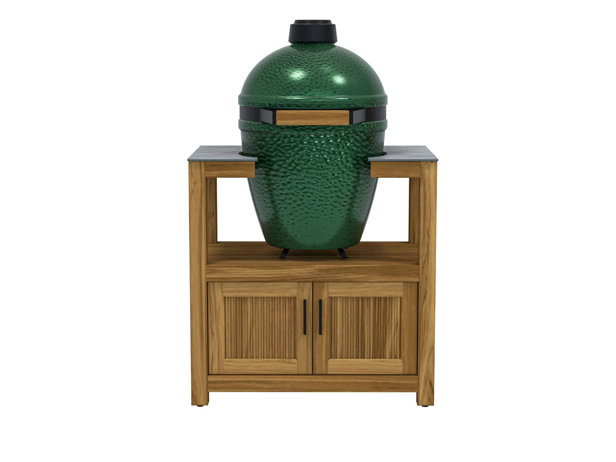 Royal Teak Collection Costa Double Door Large Green Egg Unit