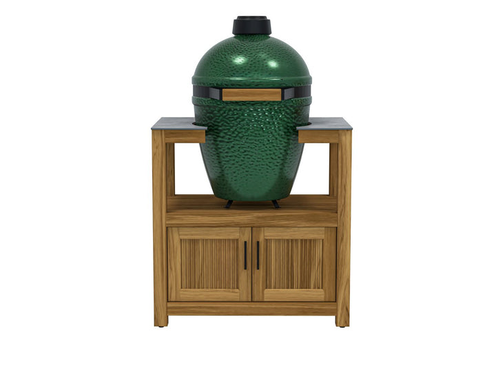 Royal Teak Collection Costa Double Door Large Green Egg Unit