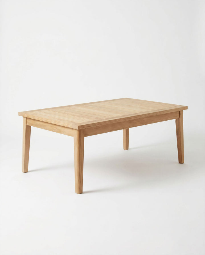 Hamptons Coffee Table — original product photograph, Canvas Granite shown on upholstered pieces