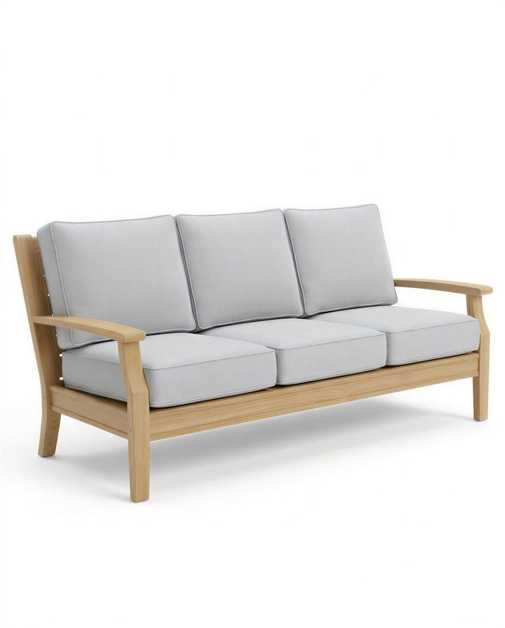 Hamptons Sofa — original product photograph, Canvas Granite shown on upholstered pieces