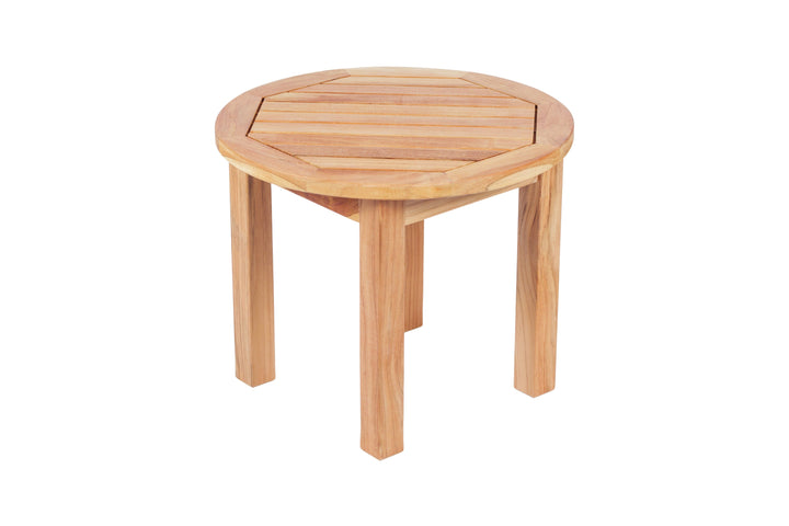 Royal Teak Collection Miami Side Table  - Round — original product photography