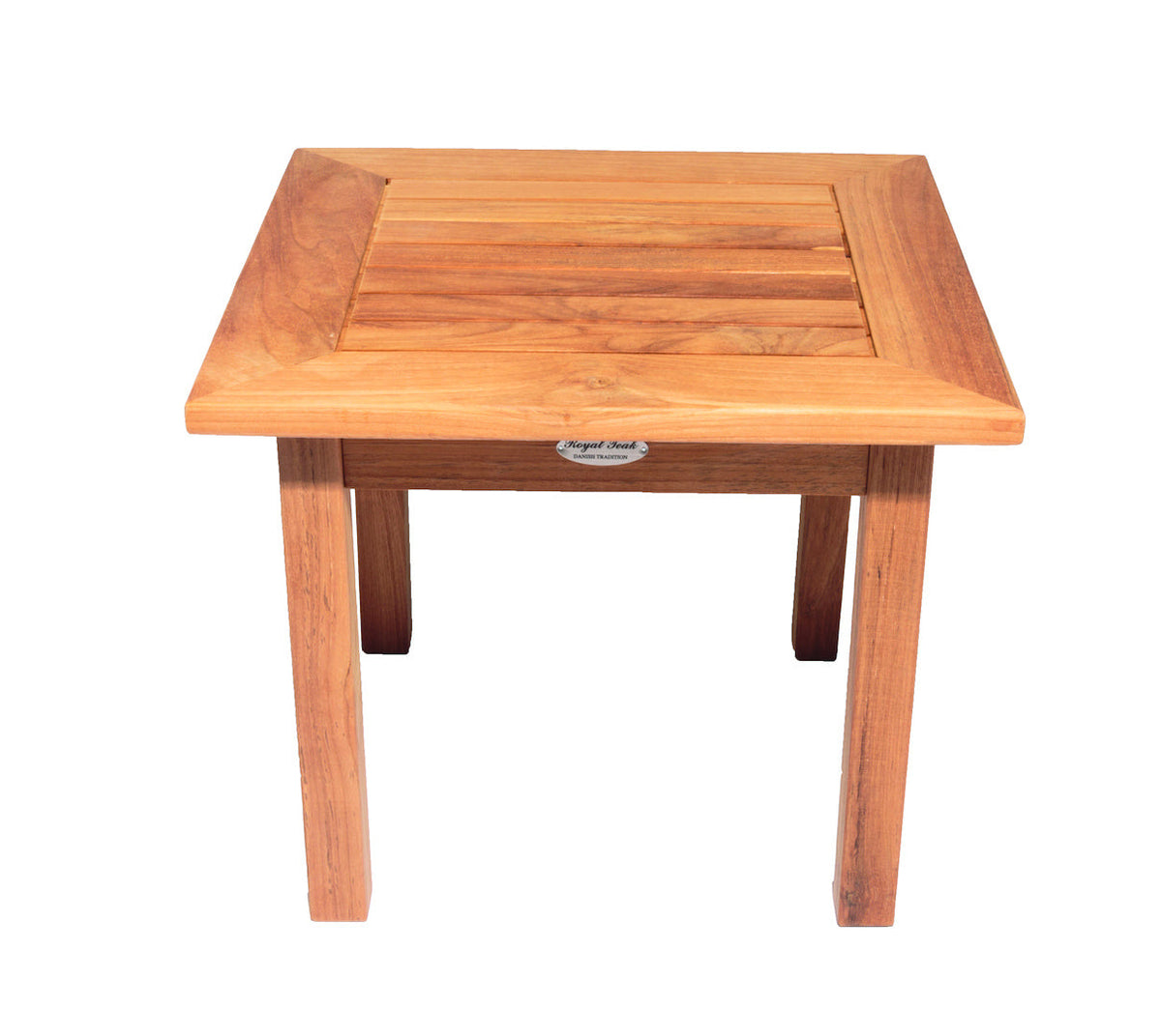 Royal Teak Collection Miami Side Table - Square — original product photography