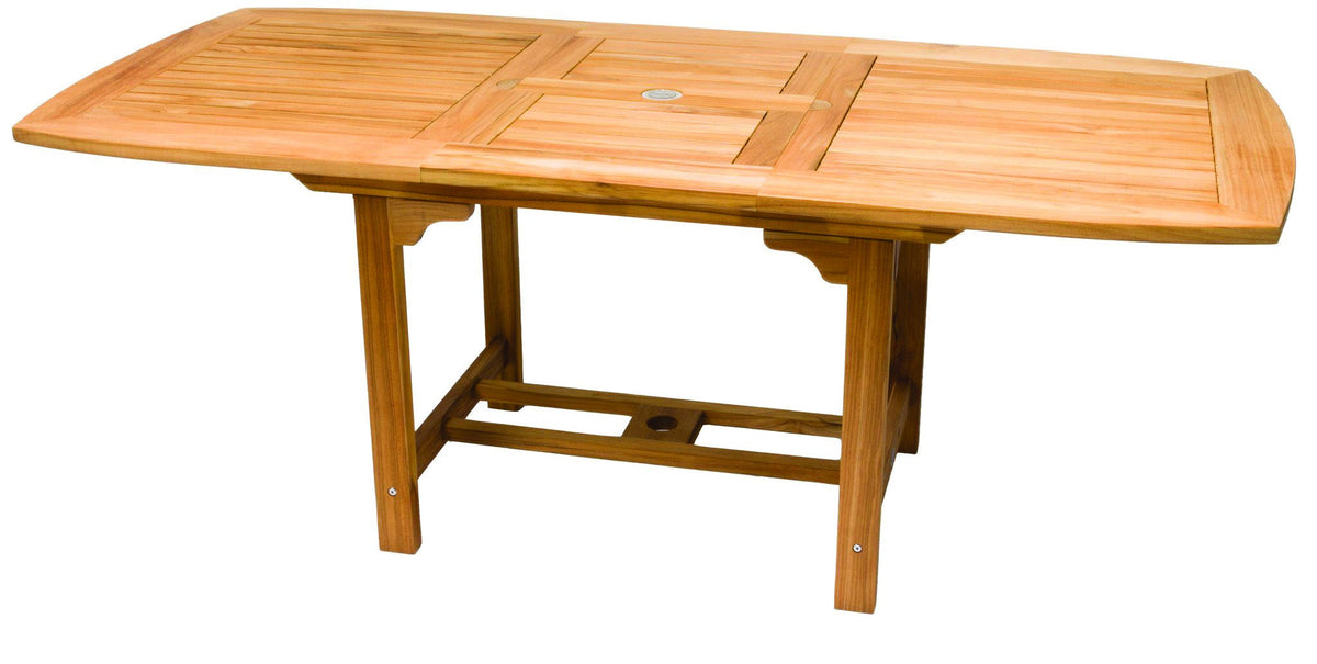 Royal Teak Collection 72/96 Family Expansion Table Rectangular — original product photography