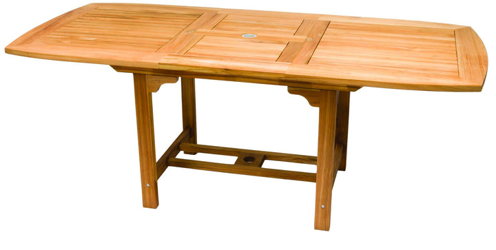 Royal Teak Collection 72/96 Family Expansion Table Rectangular — original product photography