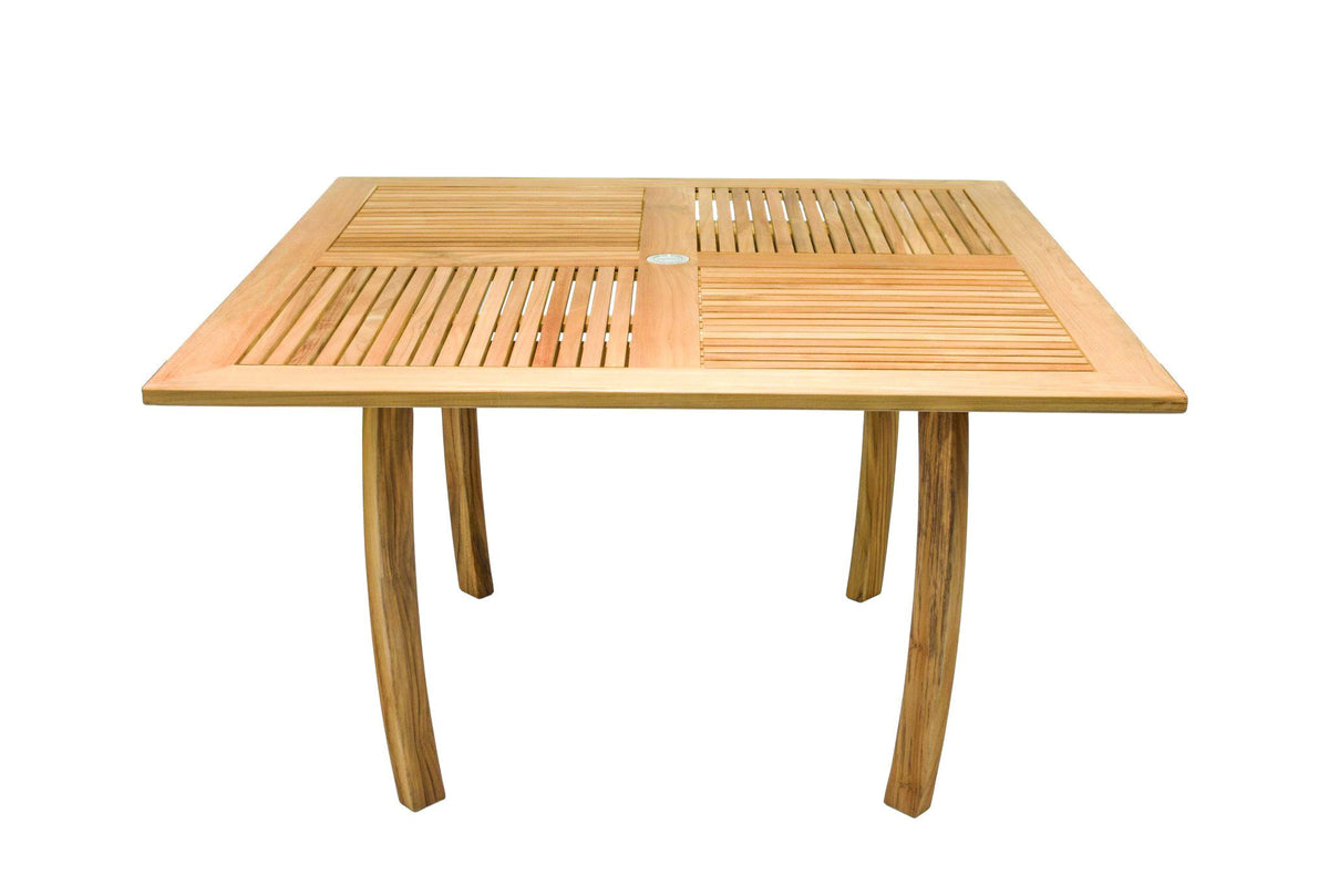 Royal Teak Collection Dolphin Table 50" Square — original product photography