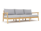Royal Teak Collection Seville Sofa in Granite Cushions