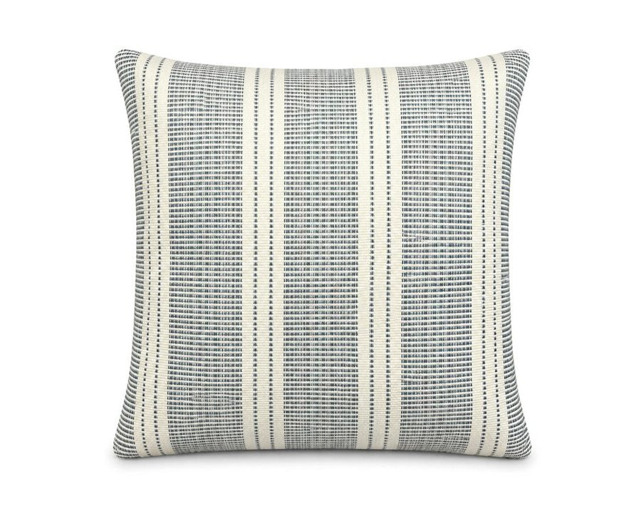 Royal Teak Collection Modern Stripe Light Blue 20" × 20" Throw Pillow (MODSTB120)
