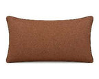 Royal Teak Collection Prism Orange 12" × 20" Lumbar Pillow — Reverse Face (PRISMO12)