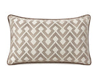 Royal Teak Collection Prism Orange 12" × 20" Lumbar Pillow (PRISMO12)