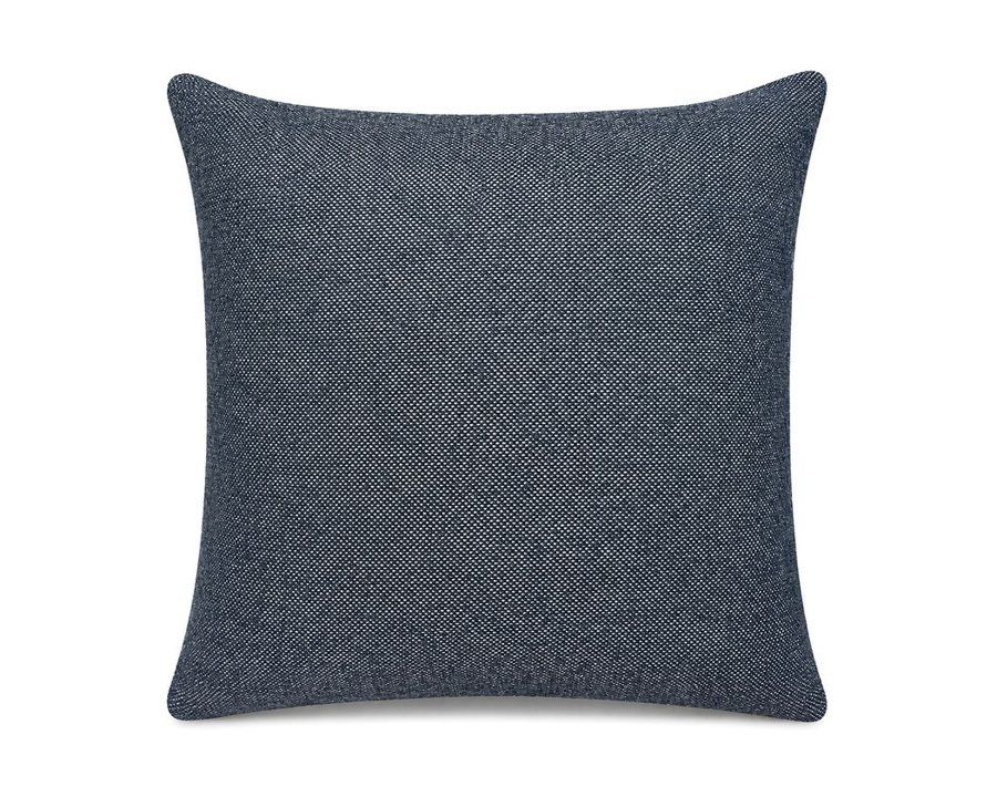 Royal Teak Collection Solid Indigo 20" × 20" Throw Pillow (SOLIND20)