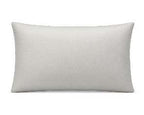 Royal Teak Collection Striped Botanical Chartreuse 12" × 20" Lumbar Pillow — Reverse Face (STRBOT12)