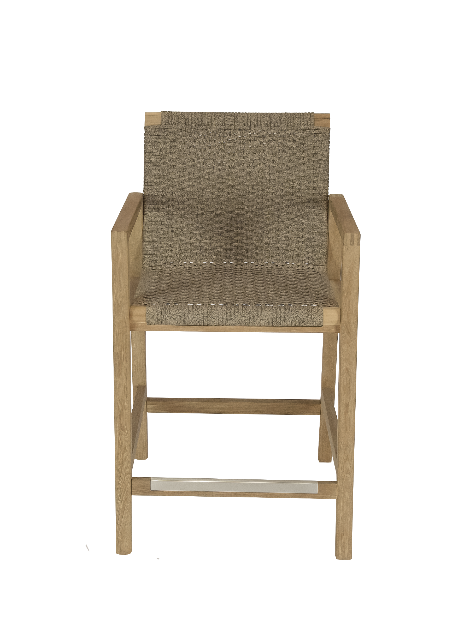 Royal Teak Collection Admiral Chair Counter Height - Sand