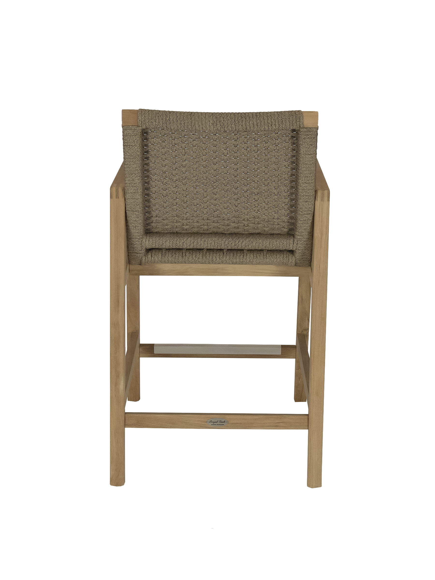 Royal Teak Collection Admiral Bar Chair - Sand