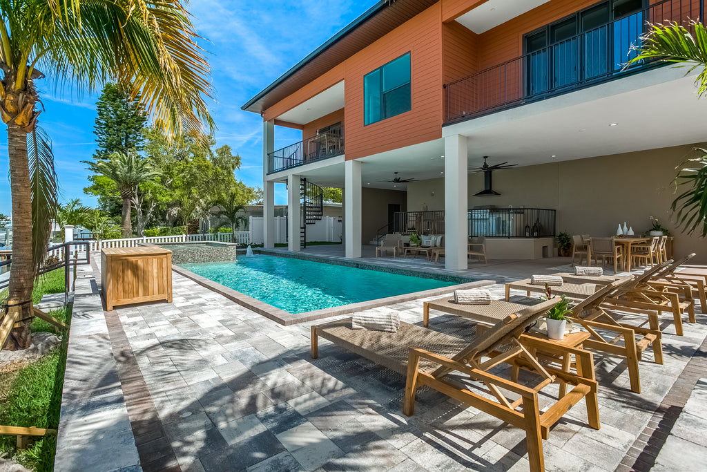 Royal Teak Collection Admiral Sun Loungers Poolside Pair