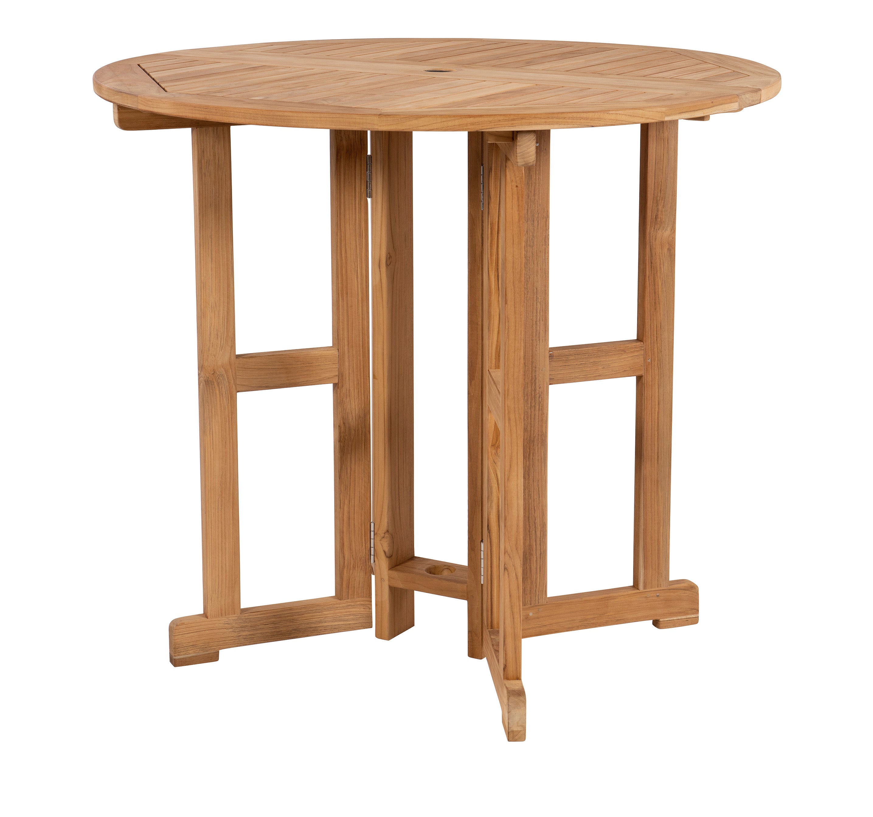 Royal Teak Collection Bar Drop Leaf Table Round 45"