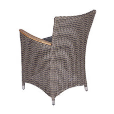 Royal Teak Collection Helena Chair Gray / Gray Cushion