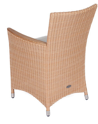 Royal Teak Collection Helena Chair Honey / White Cushion