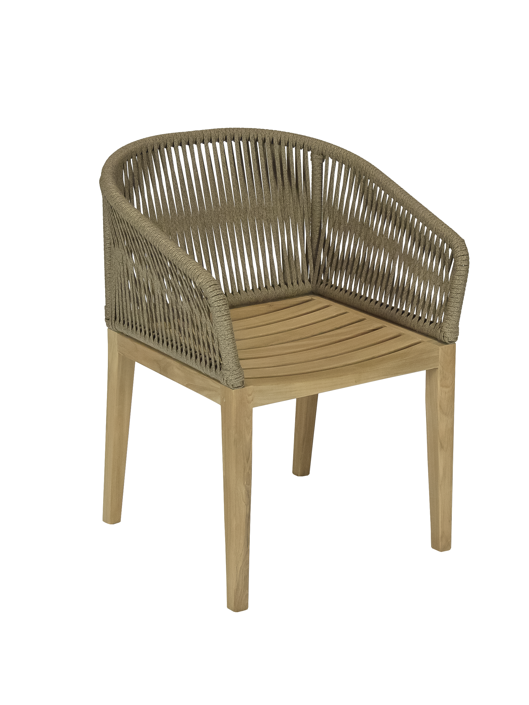 Royal Teak Collection Malibu Dining Chair Desert Sand