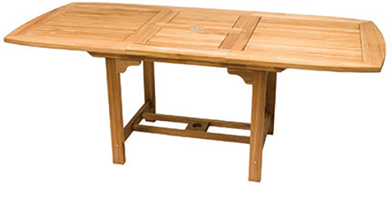 Royal Teak Collection 72/96 Family Expansion Table Rectangular