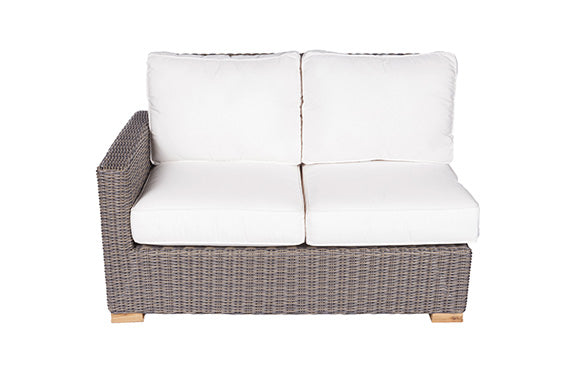 Royal Teak Collection Sanibel 2-Seater Arm Left