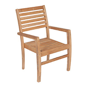 Royal Teak Collection Avant Stacking Chair