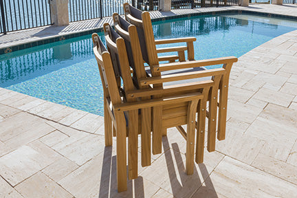 Captiva Sling Stacking Chair