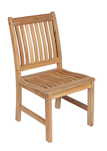 Royal Teak Collection Compass Teak Side Chair