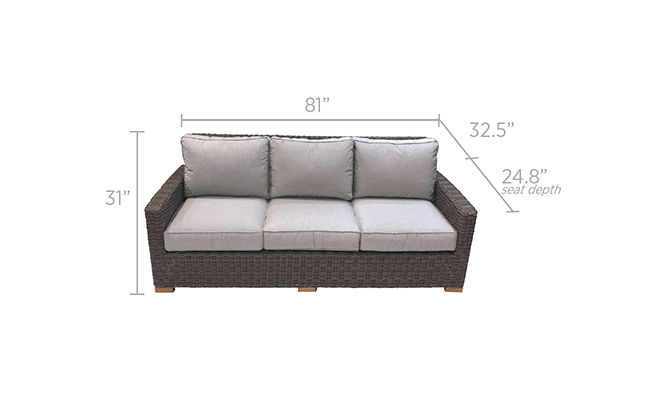 Royal Teak Collection Sanibel Sofa